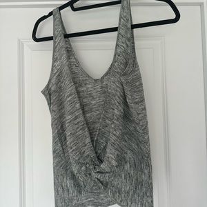 Lululemon knit tank with twist back